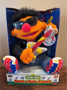 Vintage NIB Rick & Roll Ernie Sesame Street 1998